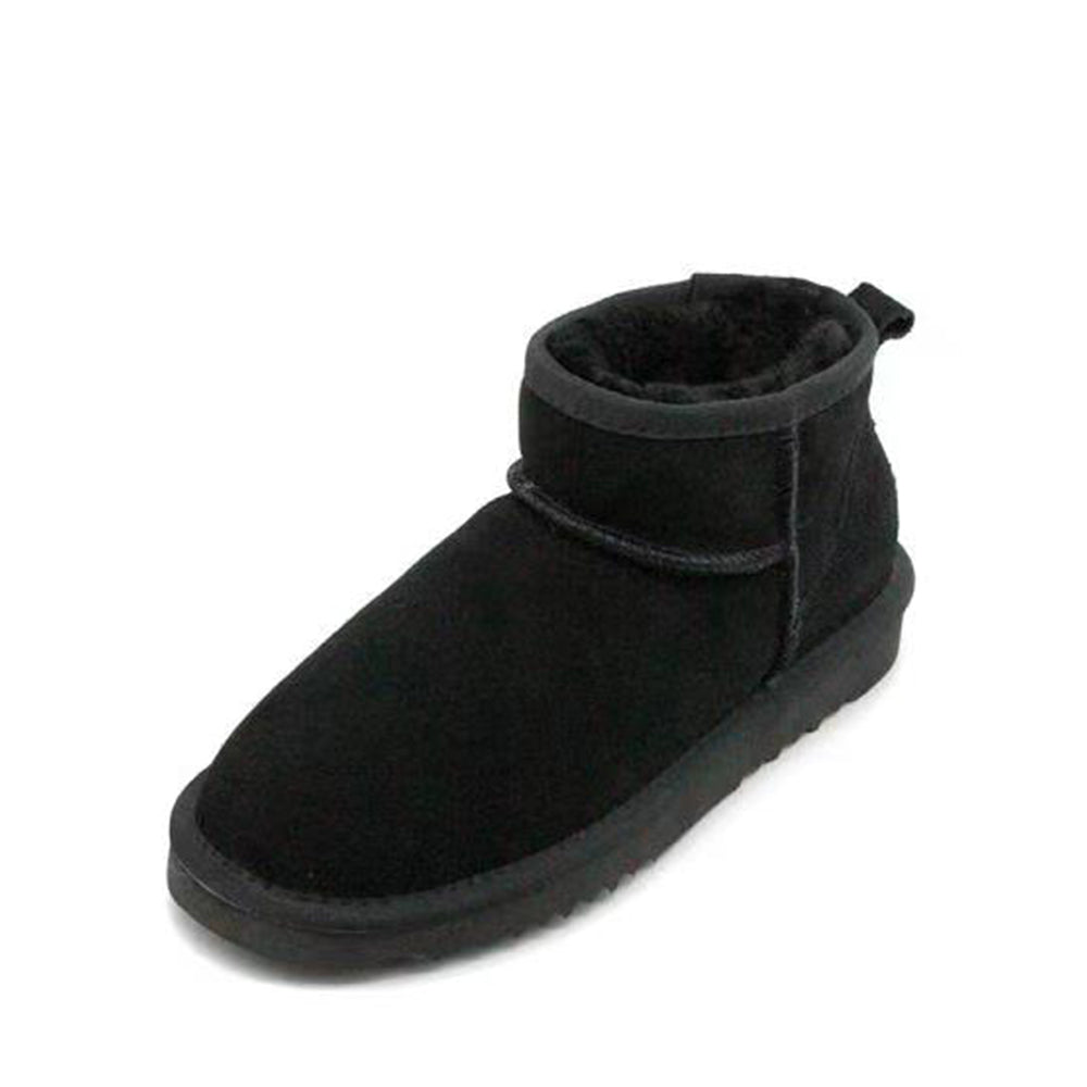 WARATAH UGG® KIDS Water Resistant Ultra Mini Ugg Boot - Black