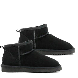 WARATAH UGG® KIDS Water Resistant Ultra Mini Ugg Boot - Black