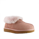 WARATAH UGG® KIDS Wool Collar Slipper - Pink