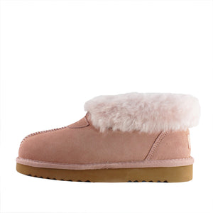 WARATAH UGG® KIDS Wool Collar Slipper - Pink