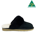WARATAH UGG® Australian Made Premium Sheepskin Ladies Scuff - Black