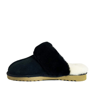 WARATAH UGG® Australian Made Premium Sheepskin Ladies Scuff - Black