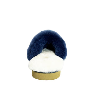 WARATAH UGG® Australian Made Premium Sheepskin Ladies Scuff - Navy