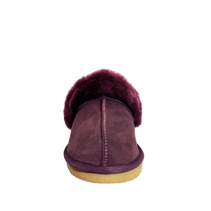 WARATAH UGG® Australian Made Premium Sheepskin Ladies Scuff - Plum