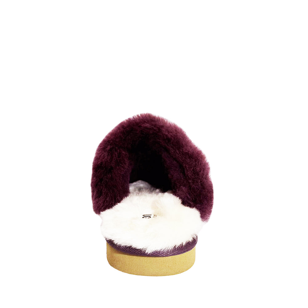 WARATAH UGG® Australian Made Premium Sheepskin Ladies Scuff - Plum