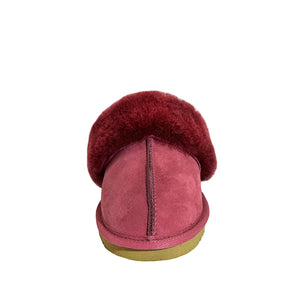 WARATAH UGG® Australian Made Premium Sheepskin Ladies Scuff - Ruby