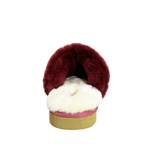WARATAH UGG® Australian Made Premium Sheepskin Ladies Scuff - Ruby