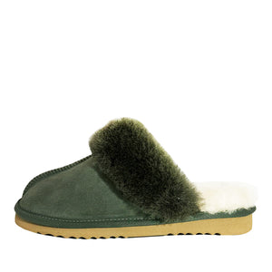 WARATAH UGG® Australian Made Premium Sheepskin Ladies Scuff - Sage