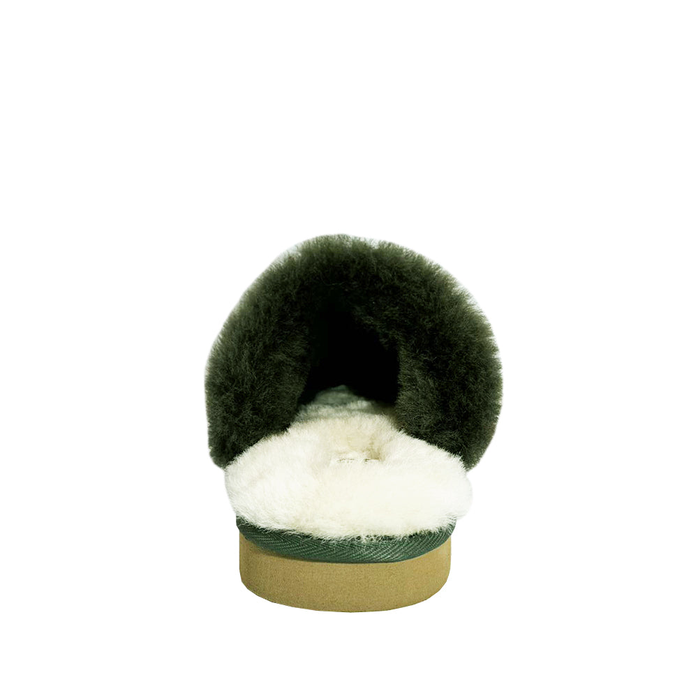 WARATAH UGG® Australian Made Premium Sheepskin Ladies Scuff - Sage