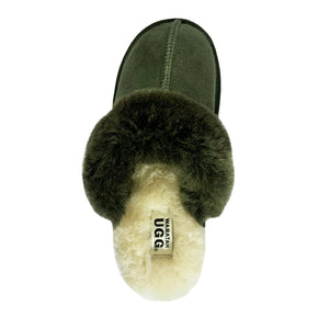 WARATAH UGG® Australian Made Premium Sheepskin Ladies Scuff - Sage