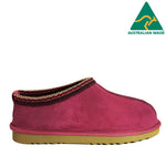 Australian Made Braided Tassy Clog - Ruby