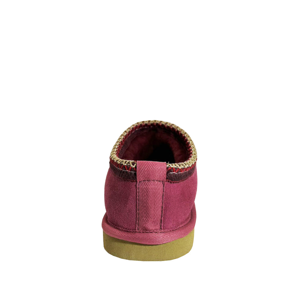 Australian Made Braided Tassy Clog - Ruby