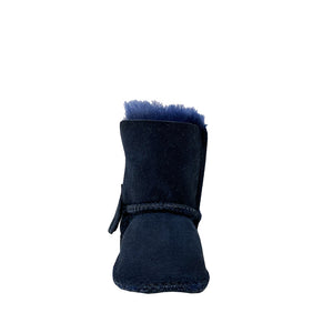 WARATAH UGG Australian Made Sheepskin Baby Boots - Navy