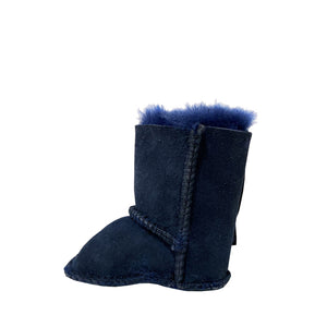 WARATAH UGG Australian Made Sheepskin Baby Boots - Navy