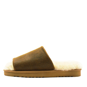 Waratah UGG Double Face Nappa Sheepskin Classic Slide - Vintage Tan