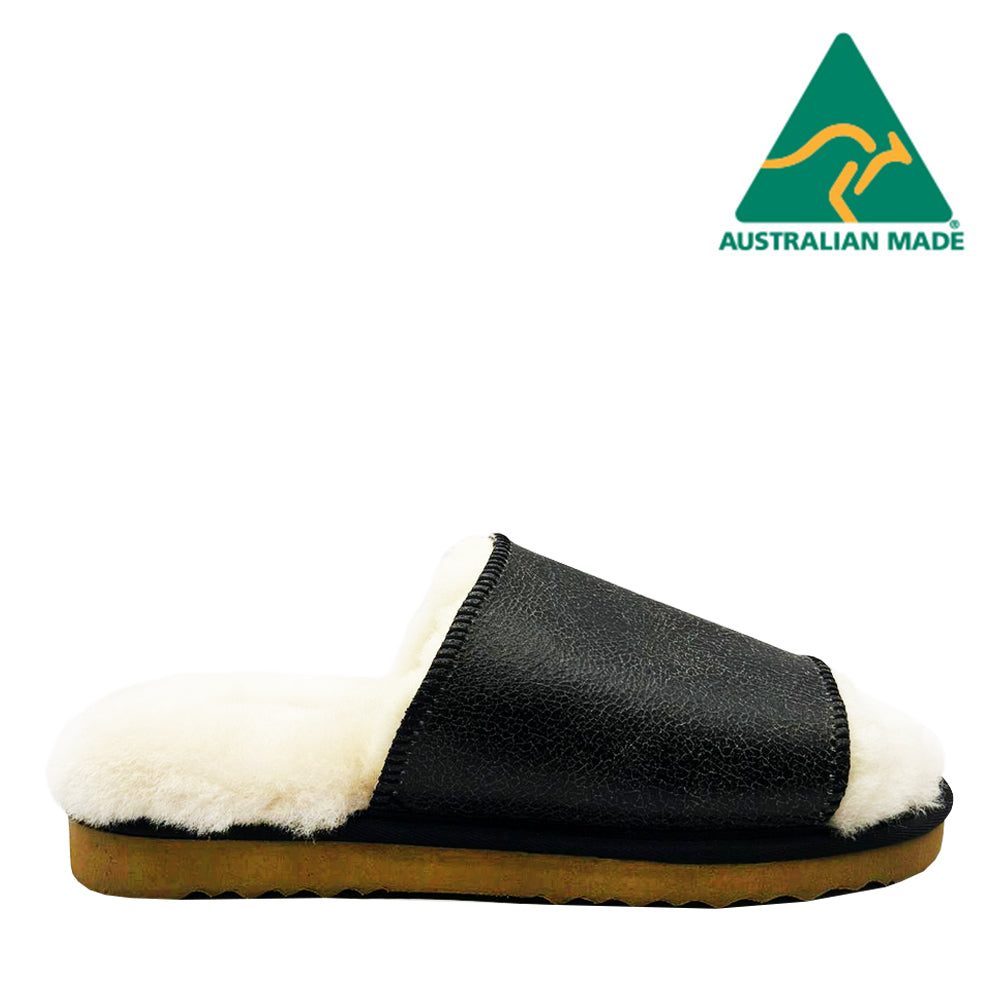 Waratah UGG Double Face Nappa Sheepskin Classic Slide - Vintage Charcoal