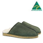 WARATAH UGG® Australian Made Premium Sheepskin Mens Scuff - Sage