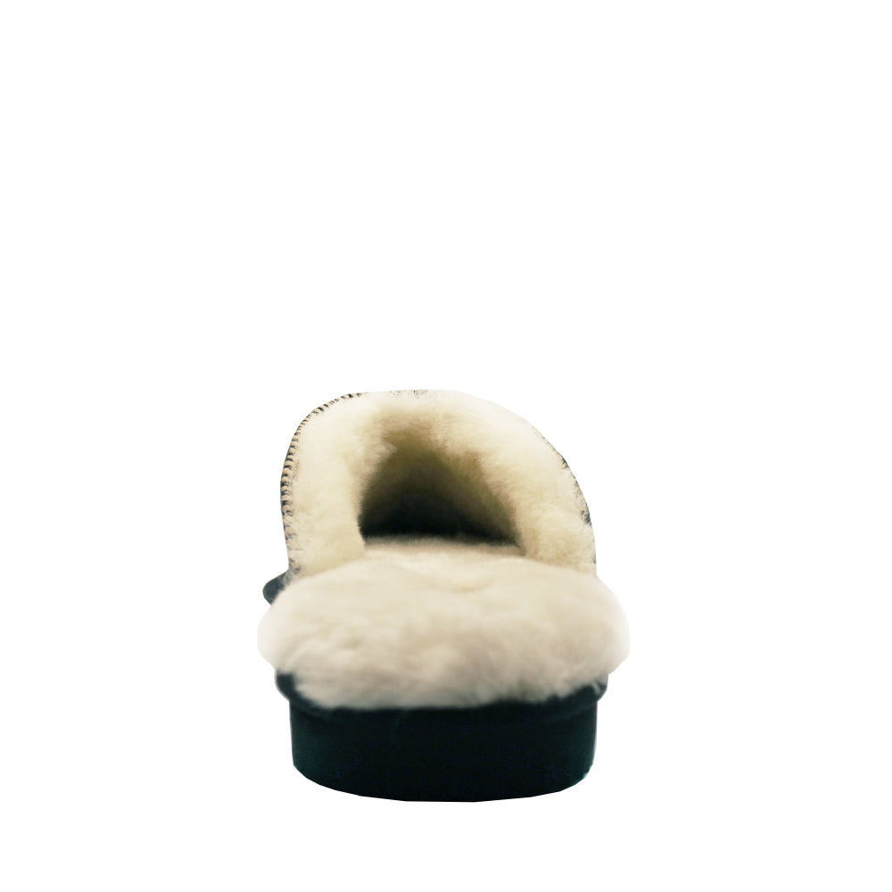 WARATAH UGG® Australian Made Nappa Sheepskin Unisex Scuff - Vintage Charcoal