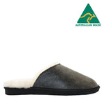 WARATAH UGG® Australian Made Nappa Sheepskin Unisex Scuff - Vintage Charcoal