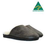 WARATAH UGG® Australian Made Nappa Sheepskin Unisex Scuff - Vintage Charcoal