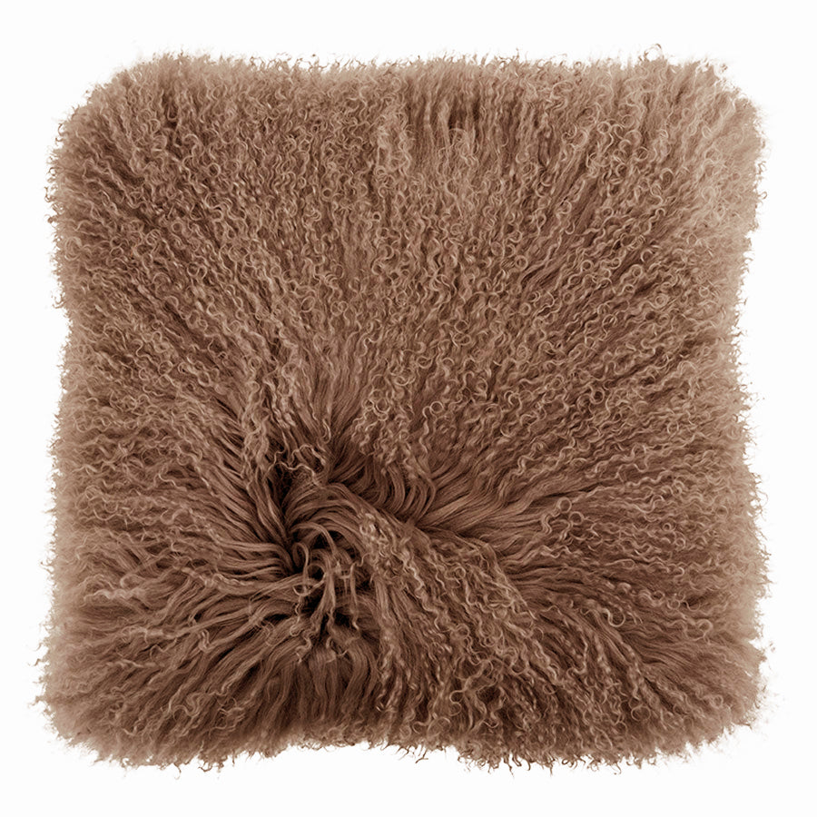 Mongolian Sheepskin Cushion Camel WARATAH UGG