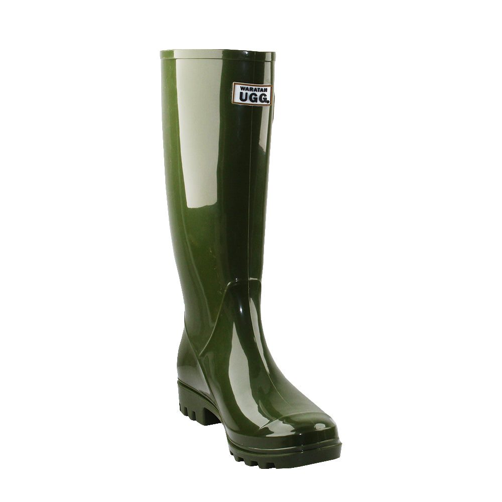 Green ugg clearance rain boots