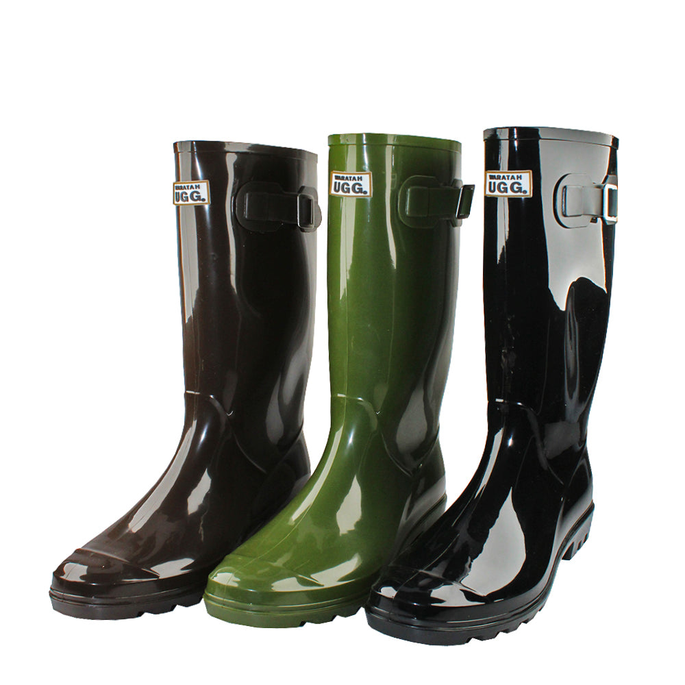 WARATAH UGG® Tall Rainboots - Black