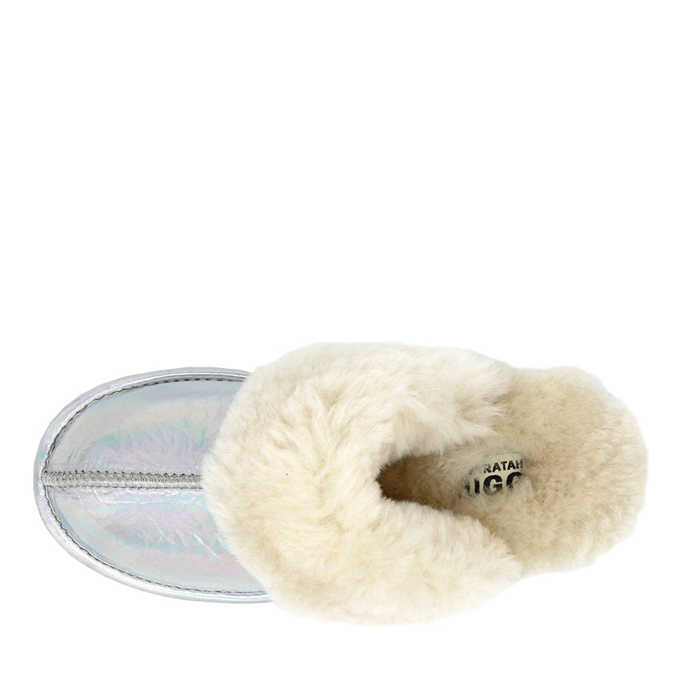 WARATAH UGG® Ladies Opal Leather Sheepskin Scuff - Star Dust