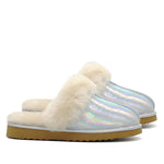 WARATAH UGG® Ladies Opal Leather Sheepskin Scuff - Star Dust