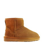 WARATAH UGG® Unisex Water Resistant Mini Zip Up Boot - Chestnut
