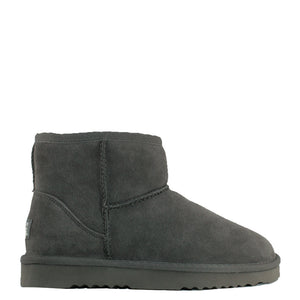 WARATAH UGG® Water Resistant Mini Zip Up Boot - Grey