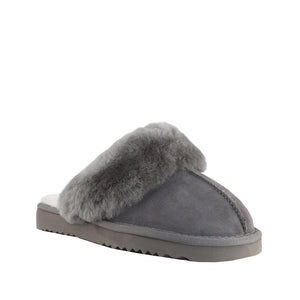 WARATAH UGG® Australian Made Premium Sheepskin Ladies Scuff - Grey