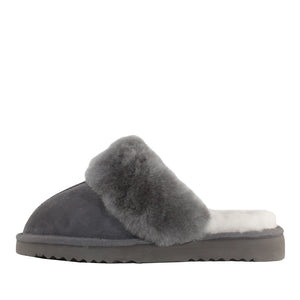 WARATAH UGG® Australian Made Premium Sheepskin Ladies Scuff - Grey