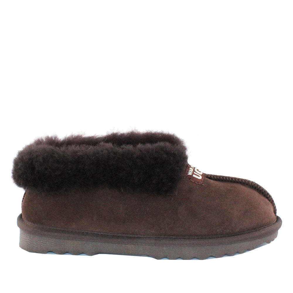 WARATAH UGG® Australian Made Sheepskin Slipper - Chocolate