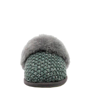 WARATAH UGG® Sheepskin Knit Scuff - Grey