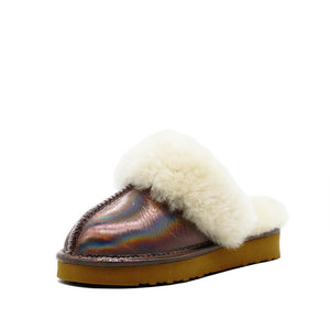 Waratah UGG® Holographic Kids Scuff - Periwinkle