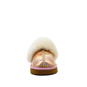 Waratah UGG® Holographic Kids Scuff - Rose Gold