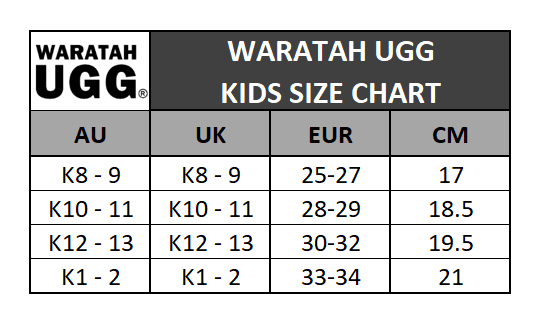 Waratah UGG® Holographic Kids Scuff - Rose Gold