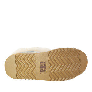 WARATAH UGG® Wool Collar Slipper - Sand
