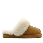 WARATAH UGG® Australian Made Premium Sheepskin Ladies Scuff - Chestnut