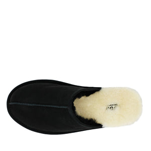 WARATAH UGG® Australian Made Premium Sheepskin Mens Scuff - Black