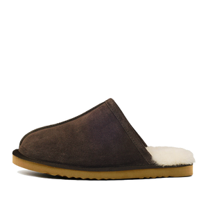 WARATAH UGG® Australian Made Premium Sheepskin Mens Scuff - Chocolate