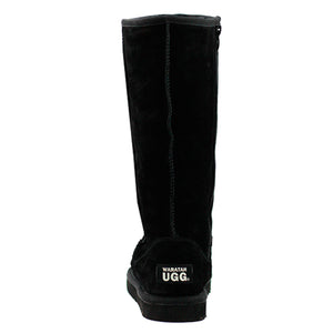 WARATAH UGG® Water Resistant Tall Zip Up Boot - Black