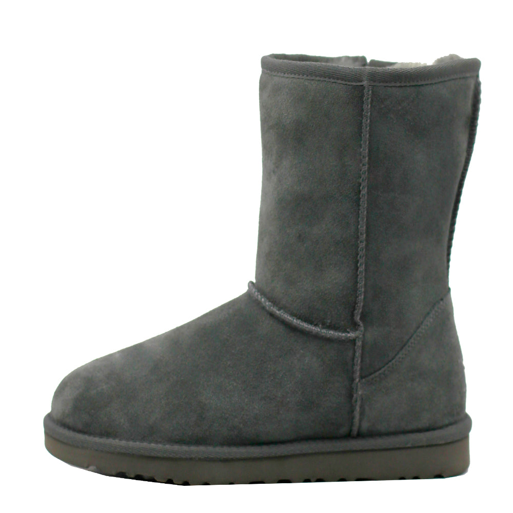 WARATAH UGG Unisex Water Resistant Short Mid Zip Up Boot Grey