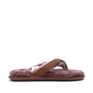 WARATAH UGG® Wool Thong - Mulberry